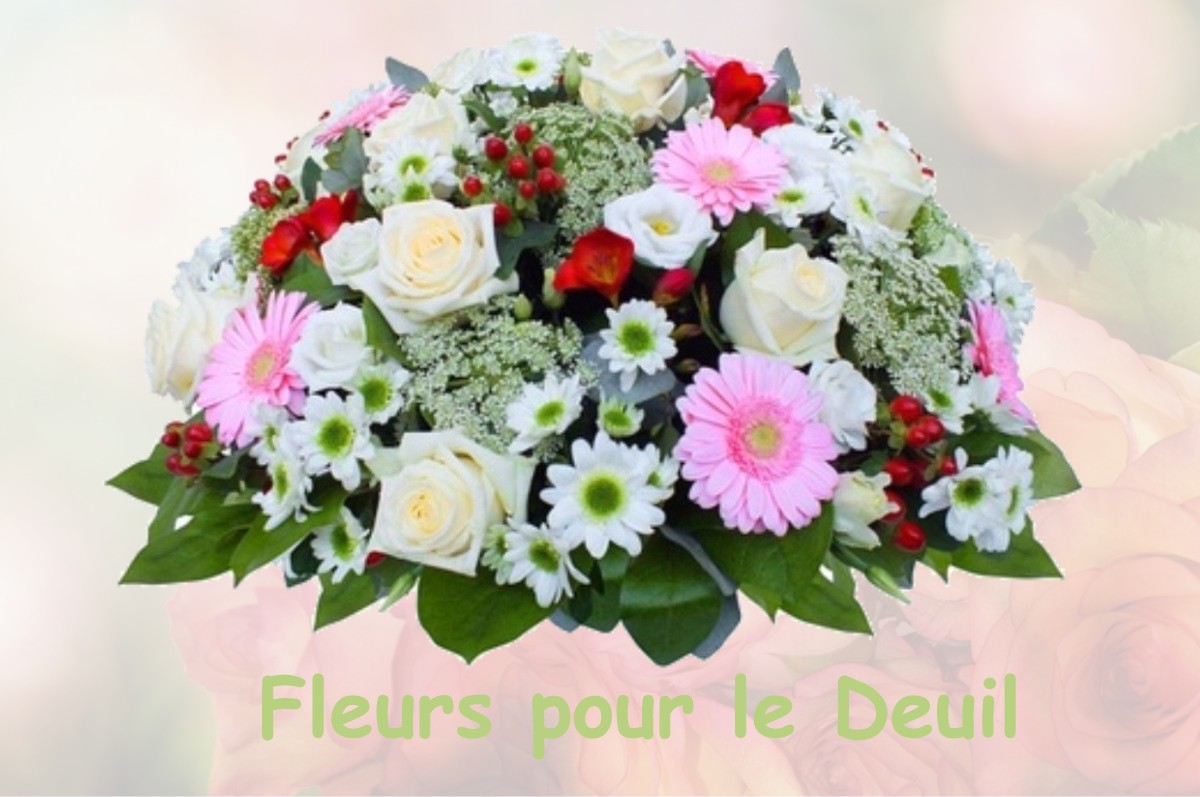 fleurs deuil VILLERS-SAINT-GENEST
